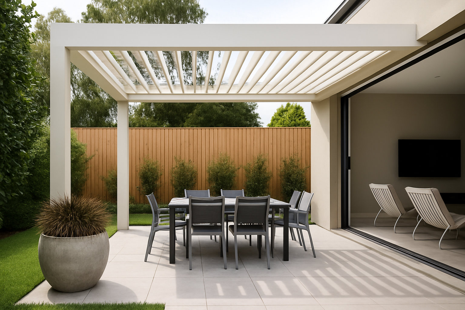 Louvres Installation